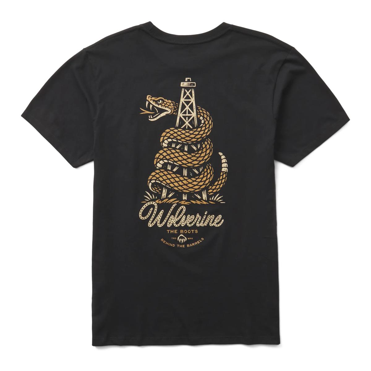 Short Sleeve Graphic Tee, Rattler Rig Black, dynamic 1