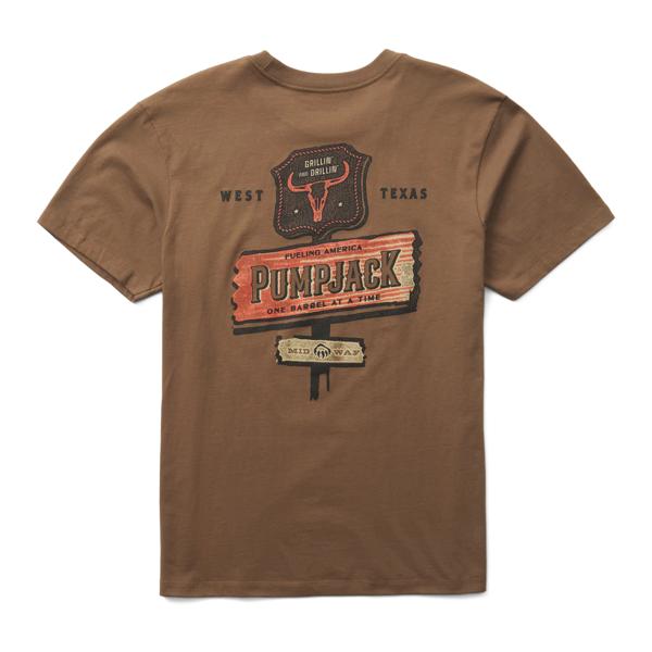 Short Sleeve Graphic Tee, Roadside Caf&eacute; Teak, dynamic