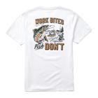 Short Sleeve Off-The-Clock Graphic Tee, Fish O'clock White, dynamic 1