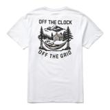 Clocked Out White