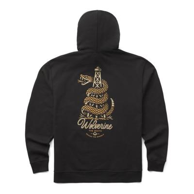 USA Grown Cotton Graphic Hoody – Wolverine US Apparel