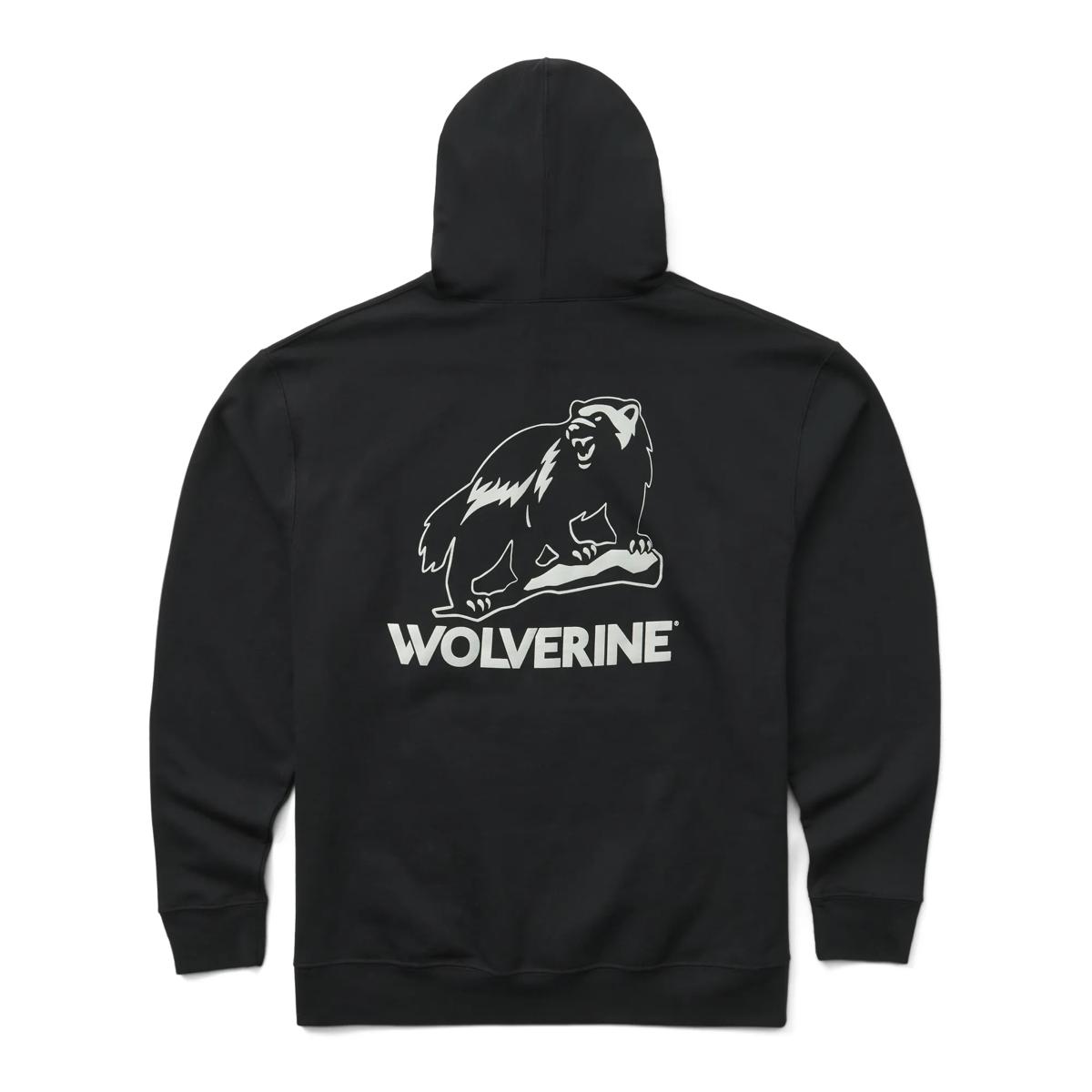 Wolverine Graphic Hoody, Wolverine Black, dynamic 1