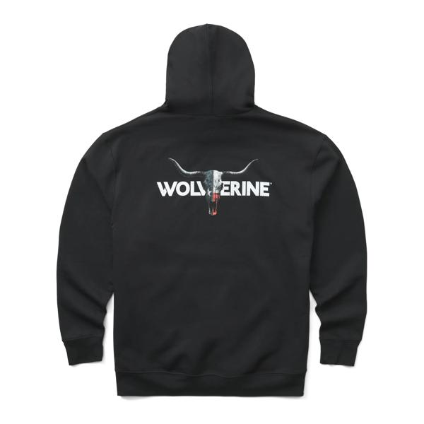 Rodeo Graphic Hoody, Texas Steer Black, dynamic