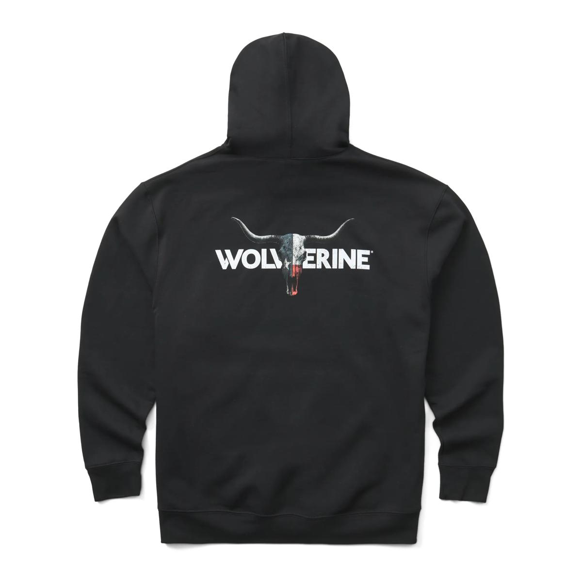 Rodeo Graphic Hoody, Texas Steer Black, dynamic 1