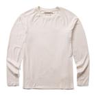 Sun-Stop Performance Long Sleeve Crew, Stone Heather, dynamic 1