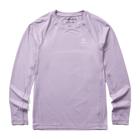 Sun-Stop Performance Long Sleeve Crew, Lavender, dynamic 1