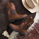 Rancher Flag Steel-Toe Wellington Work Boot, Brown, dynamic 2