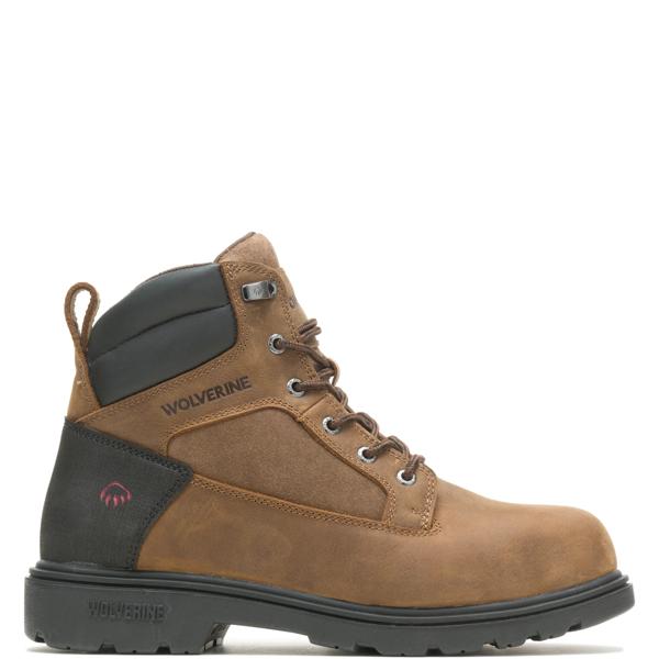 Bulldozer 2 6" Steel Toe Work Boot, Bungee Cord, dynamic
