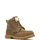 Wolverine x Valiant University of Michigan Floorhand Moc Toe Work Boot, Tan, dynamic 2