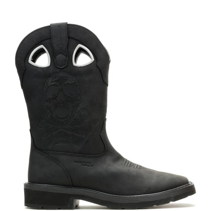 Wolverine x Metallica Scholars Rancher Boot, Black, dynamic