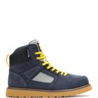 Wolverine x Valiant University of Michigan Maker Wedge 6" Work Boot, Navy, dynamic 1