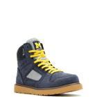 Wolverine x Valiant University of Michigan Maker Wedge 6" Work Boot, Navy, dynamic 2