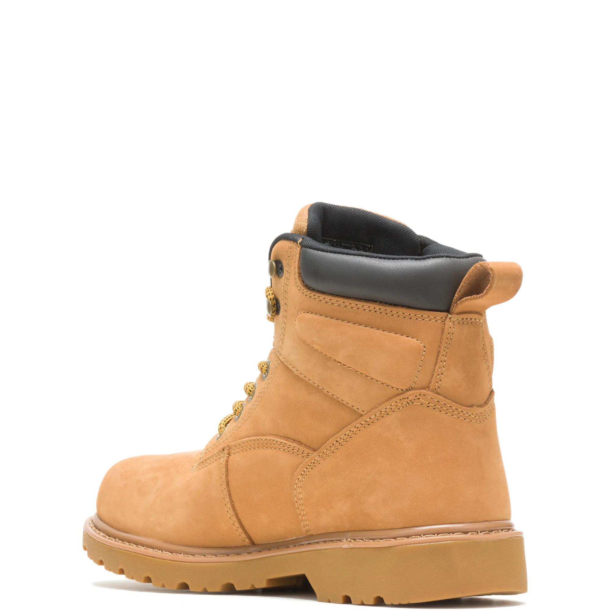 Floorhand Waterproof Steel-Toe 6" Work Boot, Wheat, dynamic 3