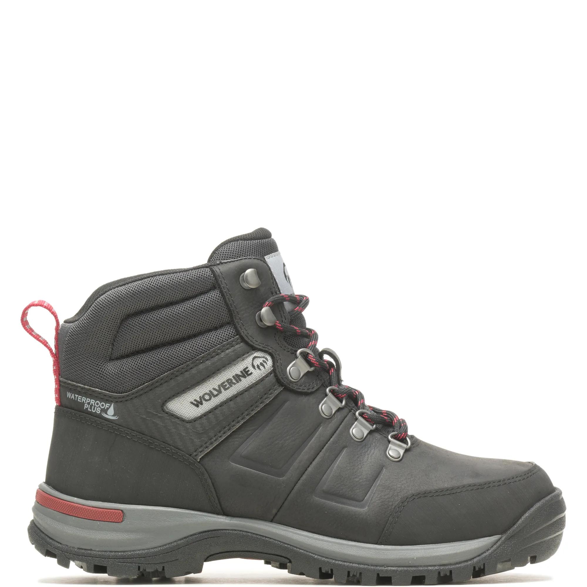 Chisel 6" Steel-Toe Work Boot, Black, dynamic 1