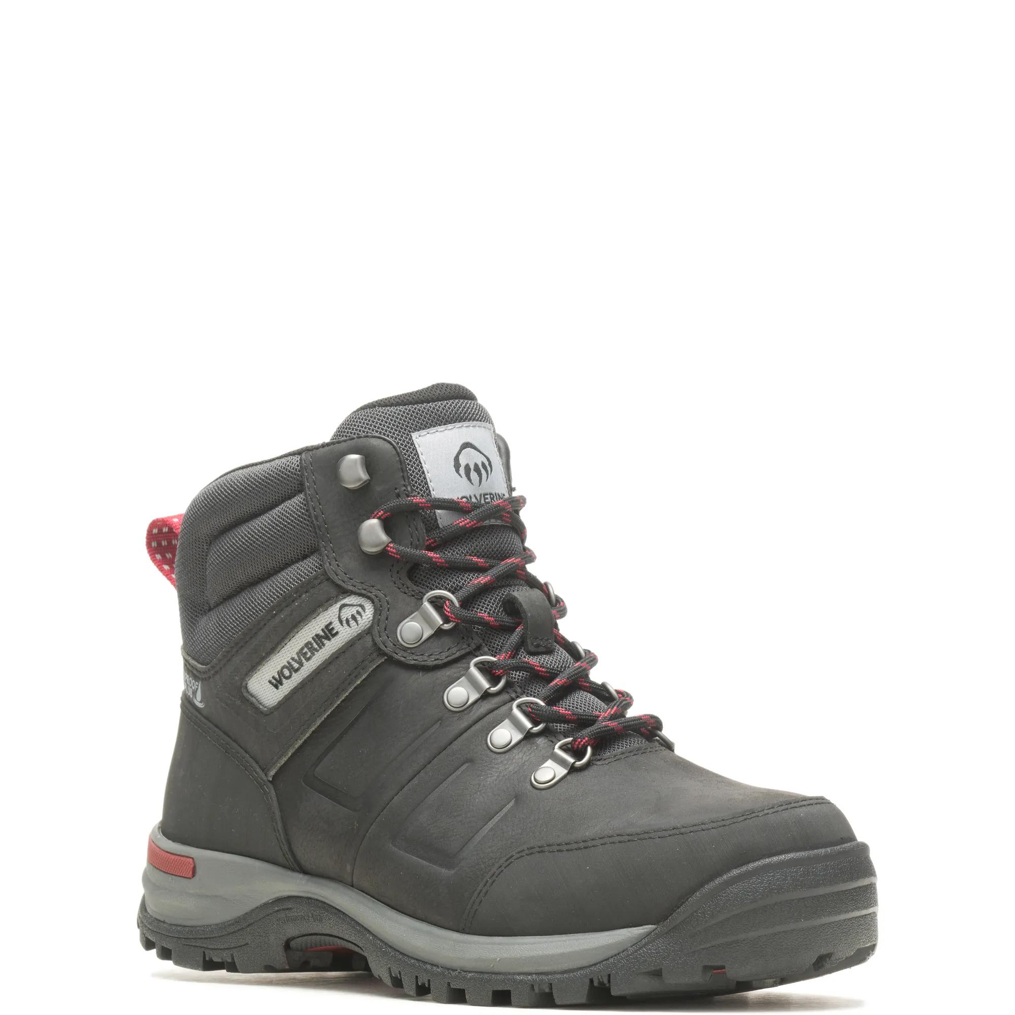 Chisel 6" Steel-Toe Work Boot, Black, dynamic 2