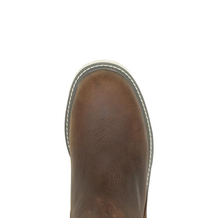 Wolverine Trade Wedge Steel Toe Romeo Work Boots Mens 10 EW Brown Waterproof Men Trade Wedge Steel Toe Work Romeo | Wolverine US main image 3
