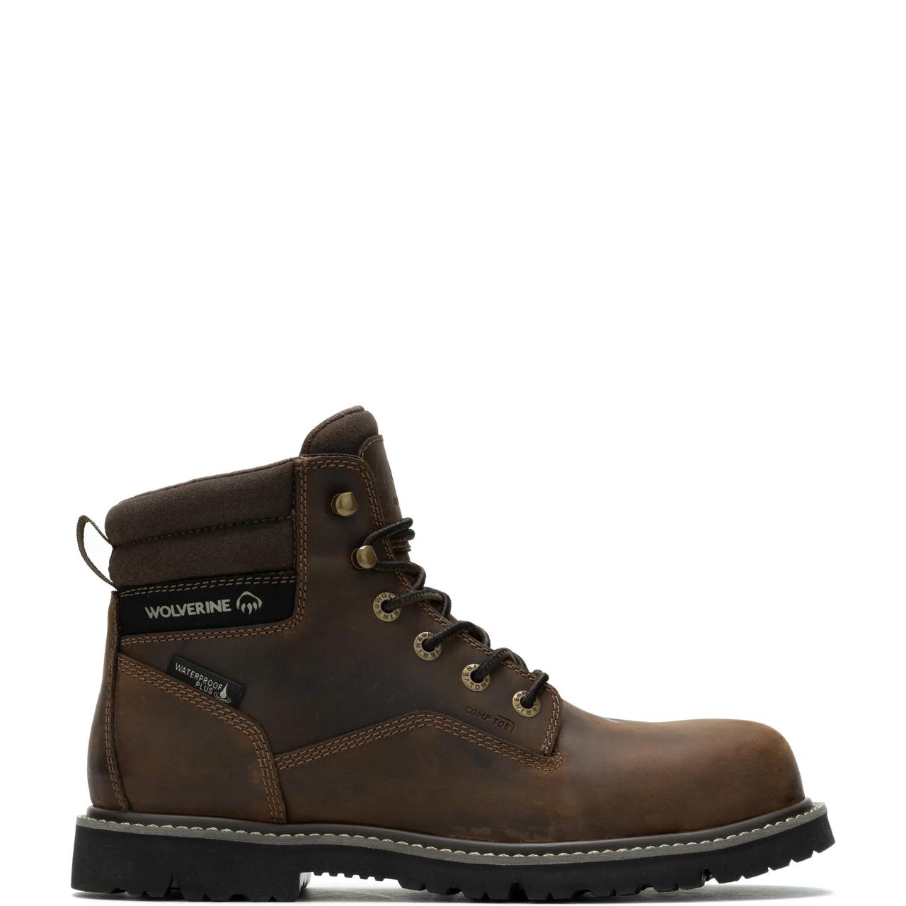 Wolverine Revival Work Boots Men\'s 13 EW Waterproof Comp Toe Wheat W241070‎ NIB Amazon.com | Wolverine Men main image 2