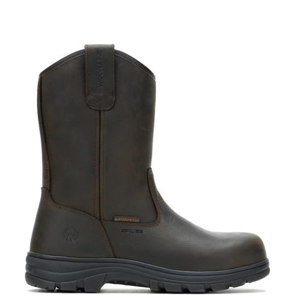 Carlsbad Steel-Toe Work Wellington, Sudan Brown, dynamic