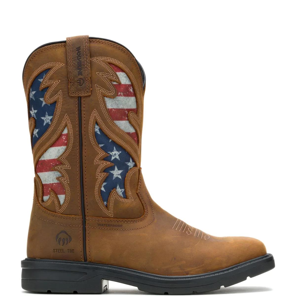 Flag Steel Toe Wellington Work Boot | Wolverine Footwear US