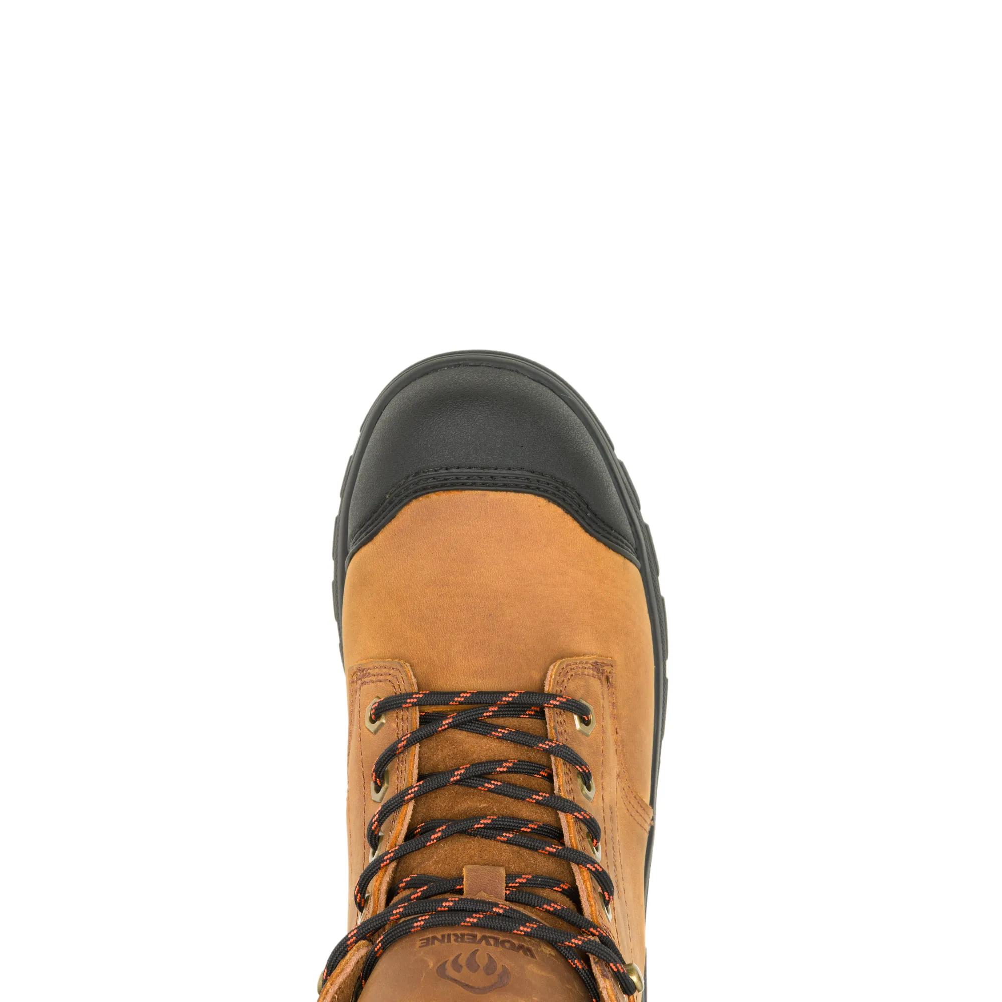 Carlsbad Cap-Toe 6" Steel-Toe Work Boot, Tan, dynamic 5