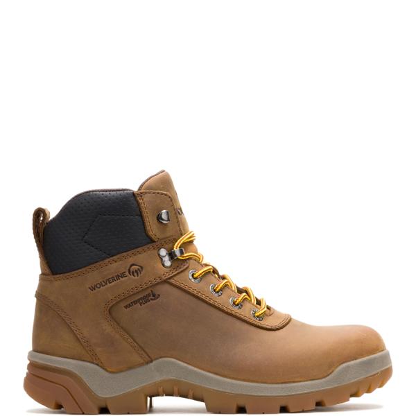 Vantage ft. HyperRest&trade; 6" Work Boot, Dark Tan, dynamic