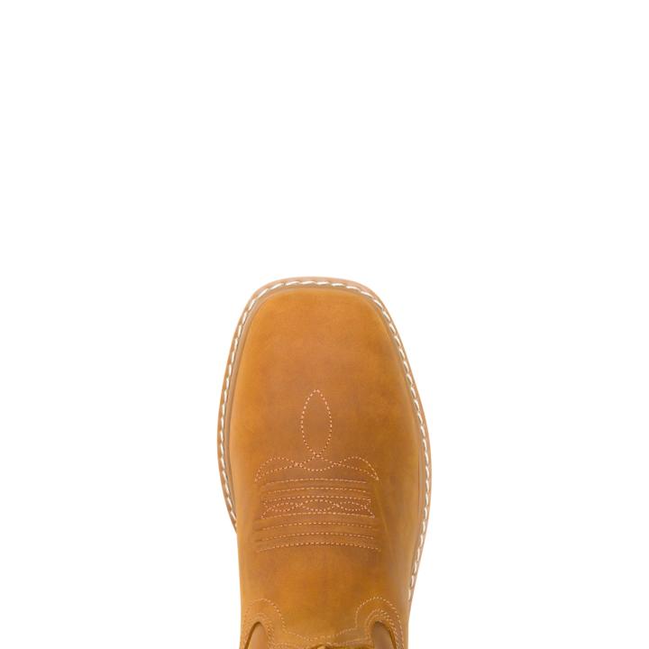 Men - Bronc Wedge Pull-On Work Wellington - Wellingtons | Wolverine