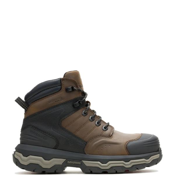 Alpha ft Wolverine Infinity System 6" Work Boot, Dark Coffee, dynamic