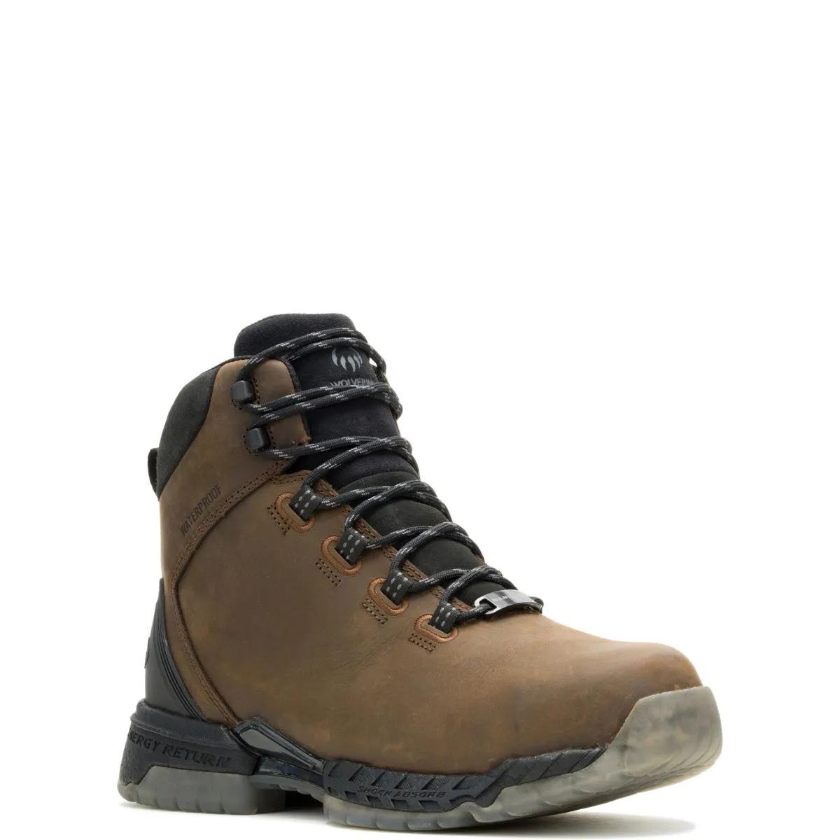 I-90 Rush Max 6" Work Boot, Dark Coffee, dynamic 2