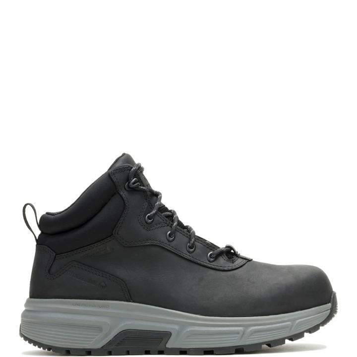 Ride Performance Wedge Mid Work Boot, Black, dynamic