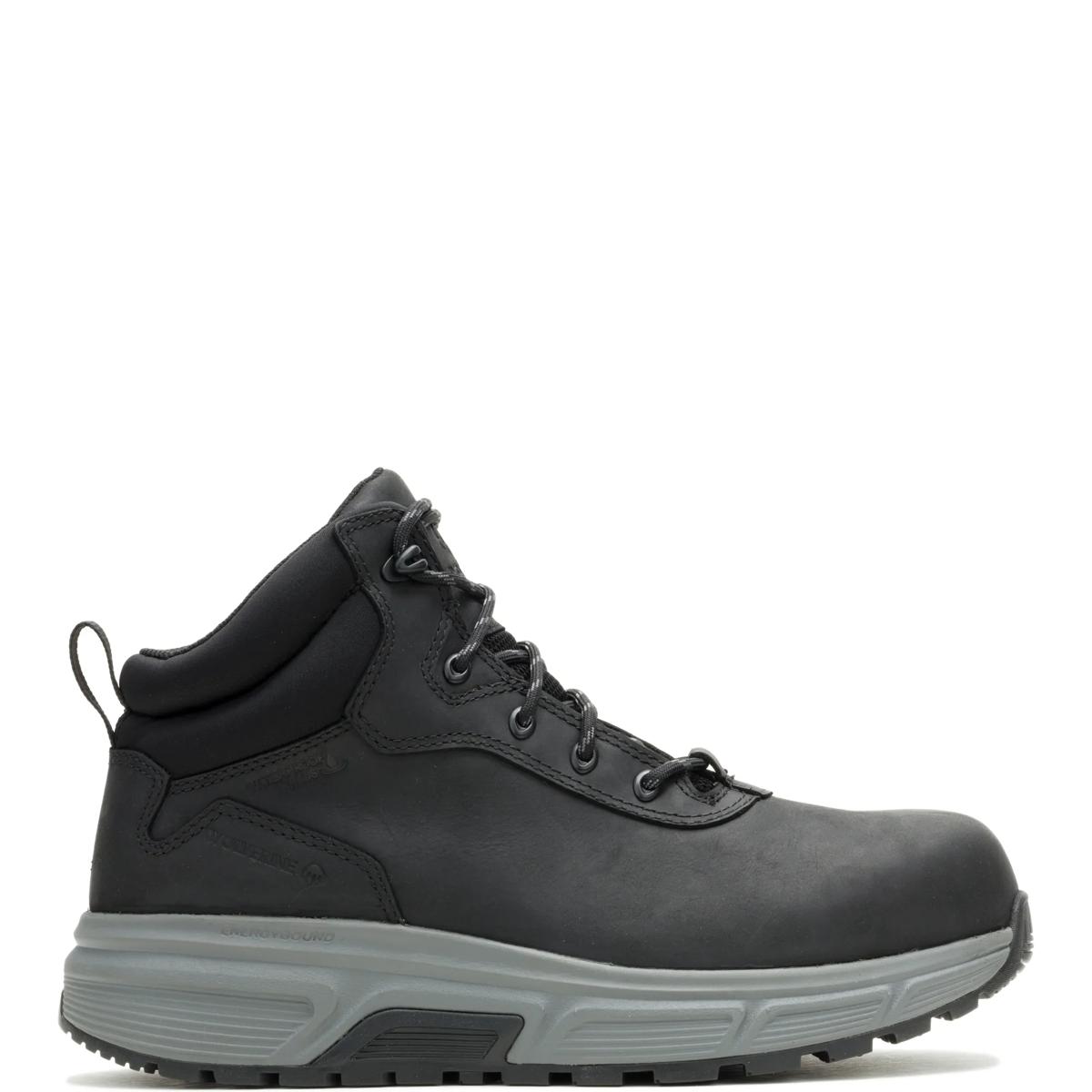 Ride Performance Wedge Mid Work Boot, Black, dynamic 1