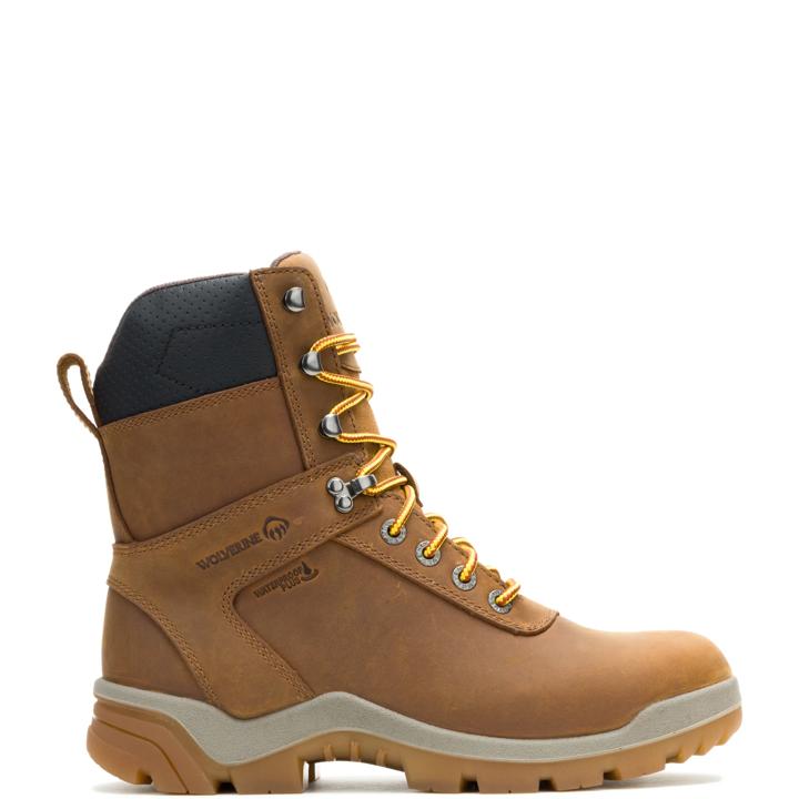 Vantage Insulated ft. HyperRest 8" Work Boot, Dark Tan, dynamic