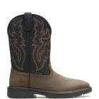 Rancher Level Pull-On Work Wellington, Black/Brown, dynamic 1