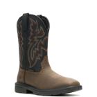Rancher Level Pull-On Work Wellington, Black/Brown, dynamic 2