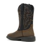Rancher Level Pull-On Work Wellington, Black/Brown, dynamic 3