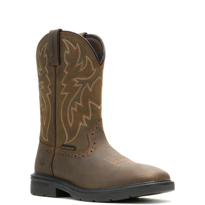 Men - Rancher Level Pull-On Work Wellington - Wellingtons | Wolverine