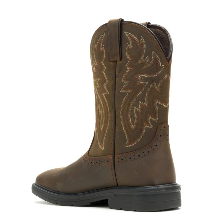 Nubuck Leather Pull-On Work Boots with Cement Construction and Mesh Lining Georgia Boot Core 37 10 main image 4