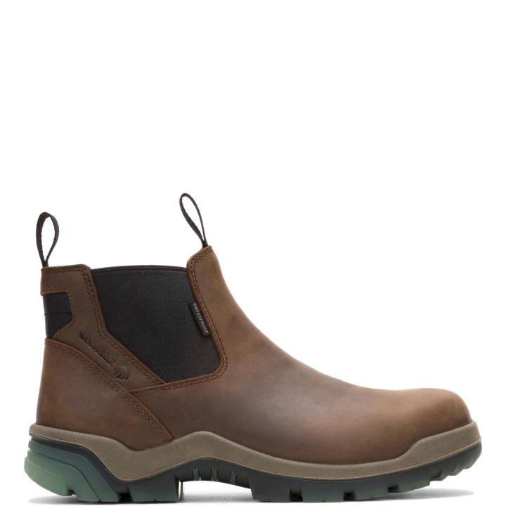 Vantage Romeo ft. HyperRest&trade; CarbonMax&reg; Work Boot, Dark Brown, dynamic