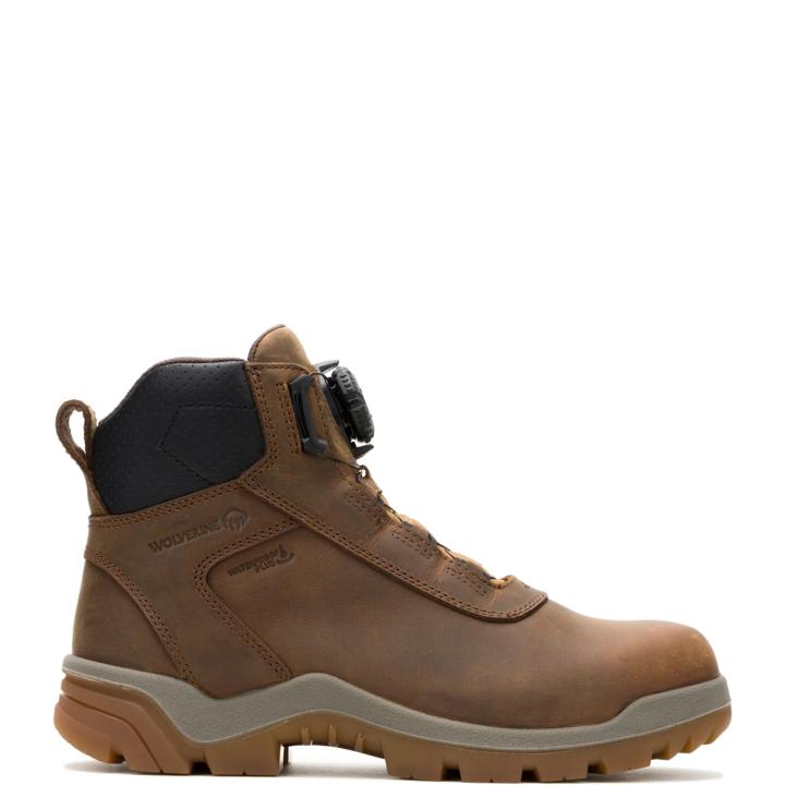 Vantage Boa&reg; ft. HyperRest&trade; 6" CarbonMAX&reg; Work Boot, Dark Tan, dynamic