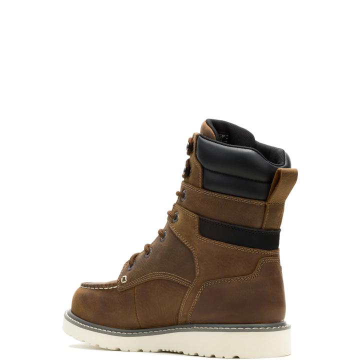 Men Trade Wedge 8 Inch Moc Steel Toe Work Boot | Wolverine
