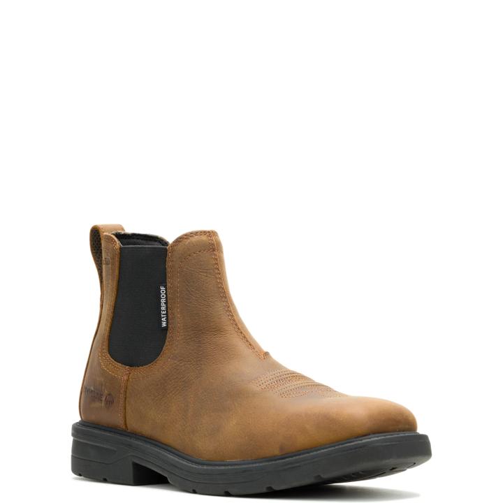 Men - Rancher Level Chelsea Slip-On Steel-Toe Work Boot