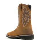 Rancher Pull-On Steel-Toe Work Wellington, Cashew, dynamic 3