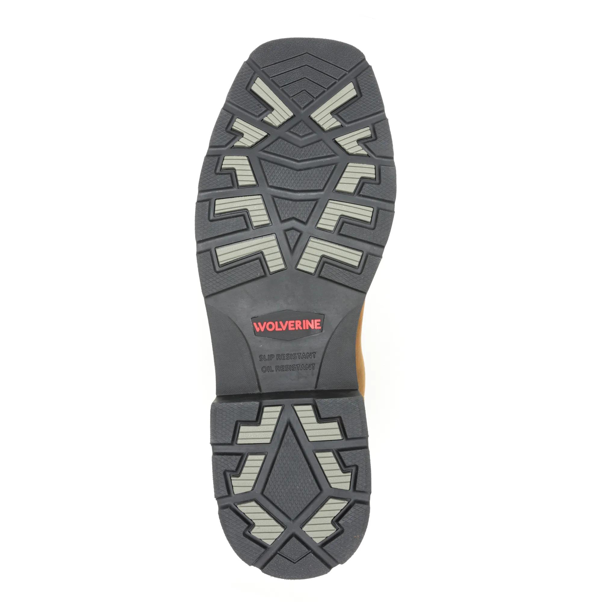 Rancher Pull-On Steel-Toe Work Wellington, Cashew, dynamic 4
