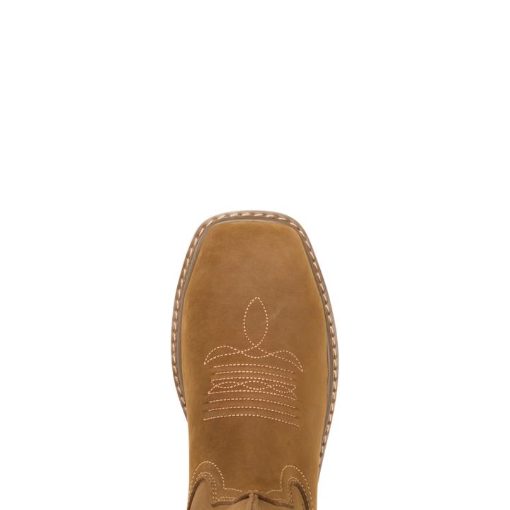 Men - Bronc Wedge Pull-On Steel-Toe Work Wellington - Wellingtons