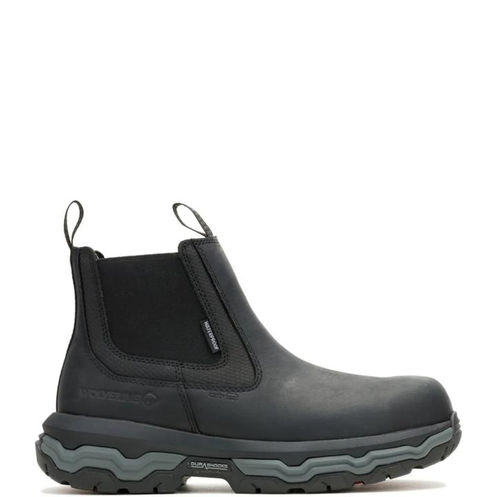 Alpha ft Wolverine Infinity System CarbonMax&reg; Slip-On Work Romeo, Black, dynamic