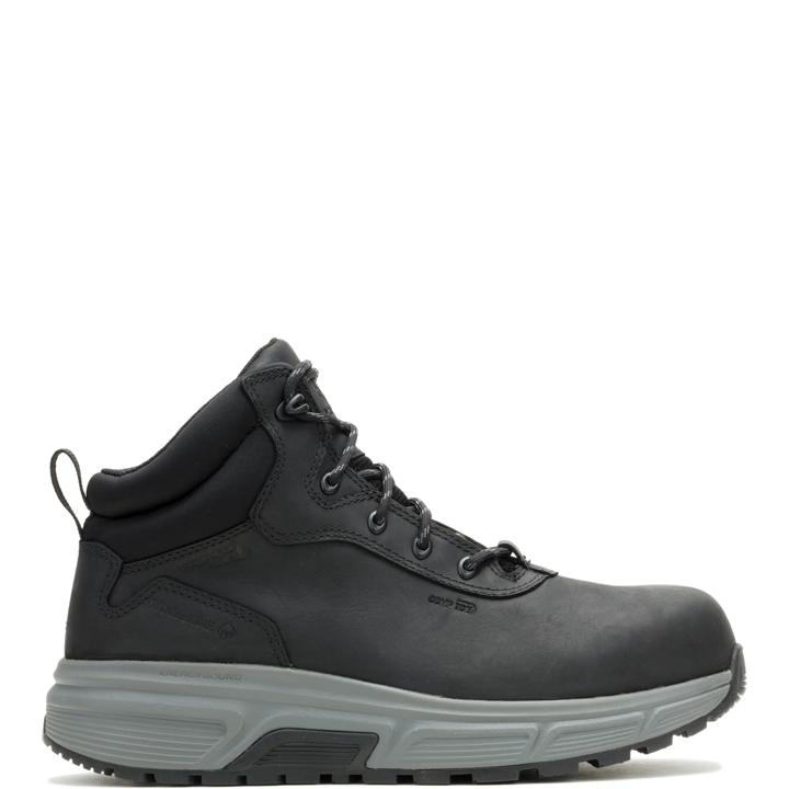 Ride Performance Wedge Mid CarbonMax&reg; Work Boot, Black, dynamic