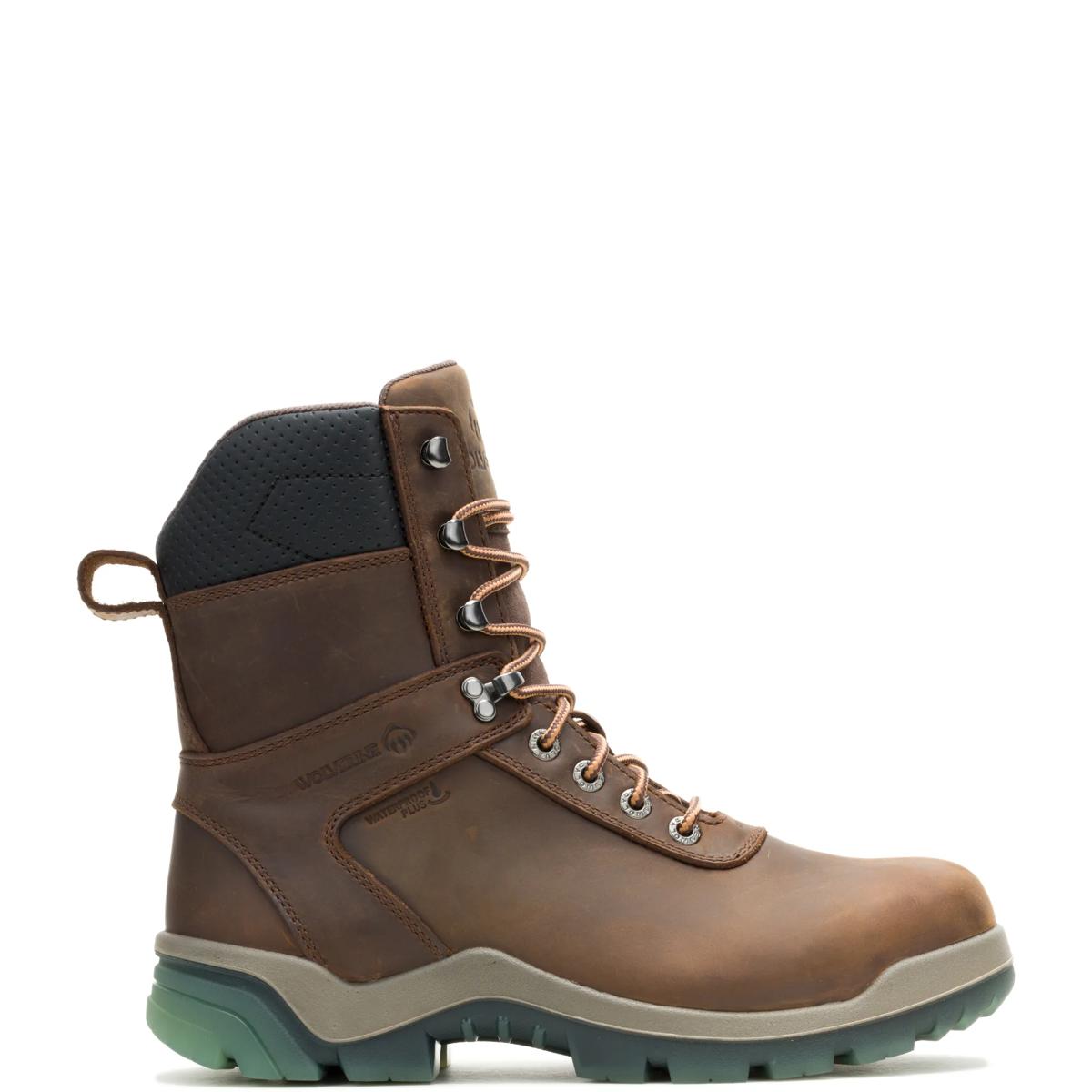 Vantage Insulated ft. HyperRest 8" Work Boot, Dark Brown, dynamic 1