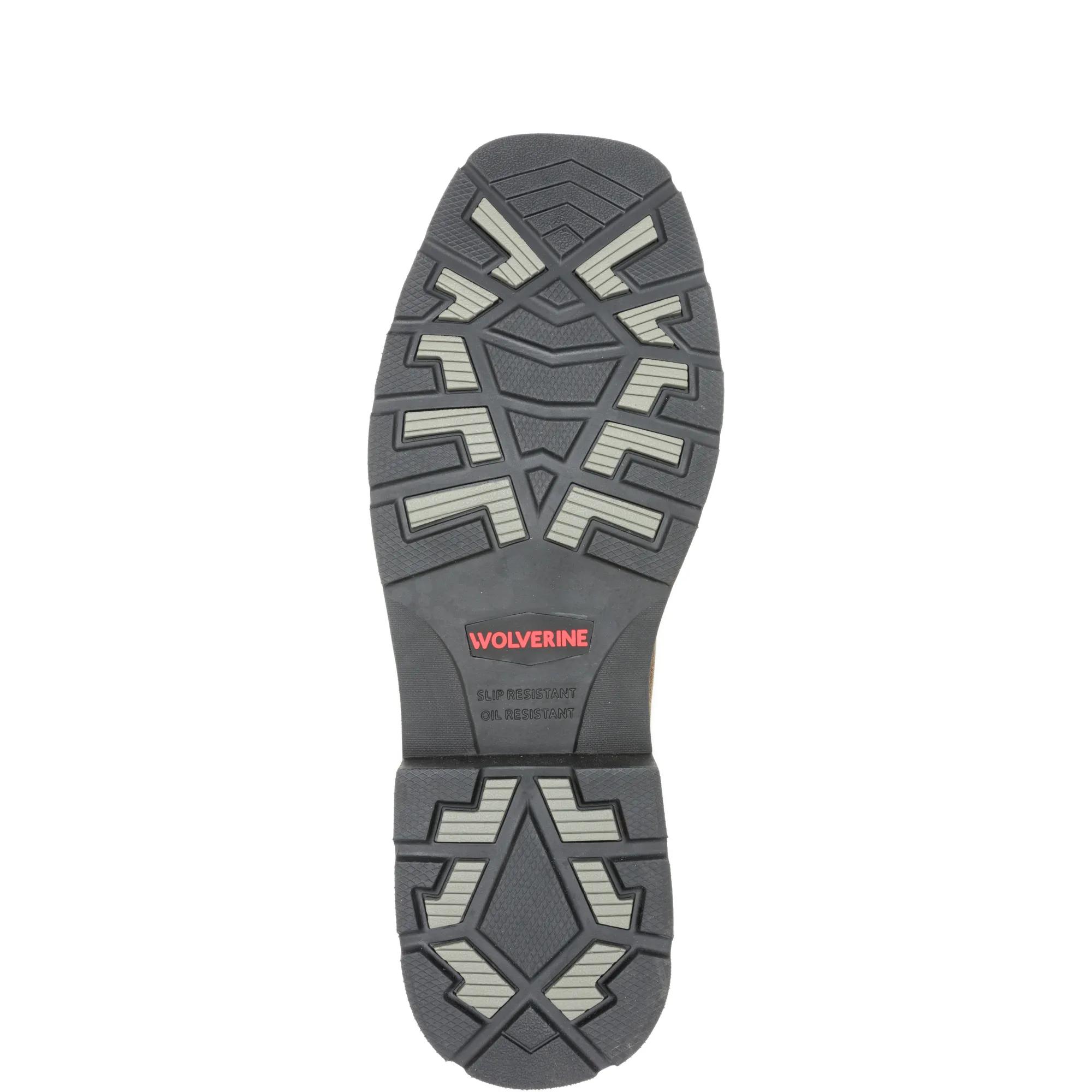 Rancher Pull-On Steel-Toe Work Wellington, Black, dynamic 4