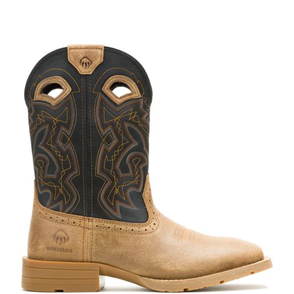 Wheatland Pull-On Wellington, Black, dynamic