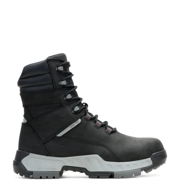 Tarmac II 8" Reflective CarbonMAX&reg; Work Boot, Black, dynamic