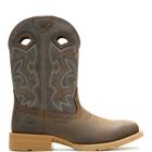 Wheatland Pull-On Steel-Toe Work Wellington, Titanium, dynamic 1